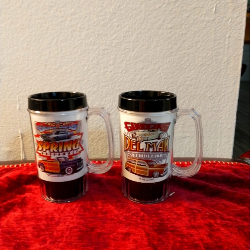 Good Guys Hot Rods Insulated Beer Mugs